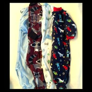 3 Mos Size Boys Cutest PJ’s (4)